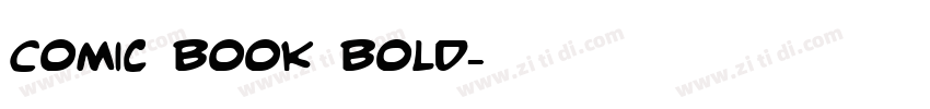 Comic Book Bold字体转换
